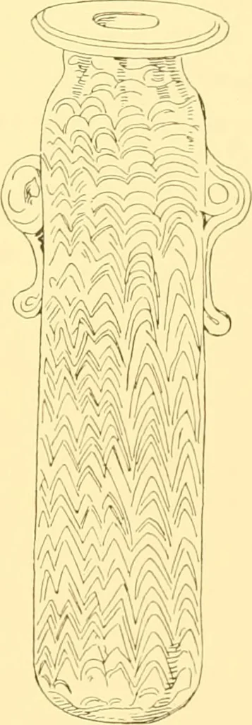 An illustration from Old English glasses. An account of glass drinking vessels in England, from early times to the end of the eighteenth century. With introductory notices, original documents, etc, 1897, leaf 32