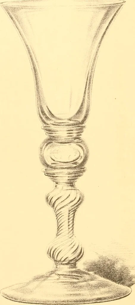 An illustration from Old English glasses. An account of glass drinking vessels in England, from early times to the end of the eighteenth century. With introductory notices, original documents, etc, 1897, leaf 359