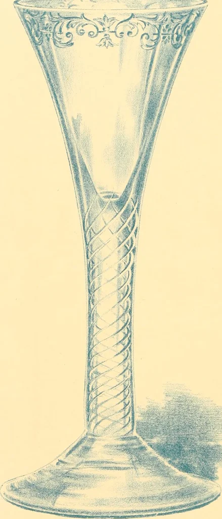 An illustration from Old English glasses. An account of glass drinking vessels in England, from early times to the end of the eighteenth century. With introductory notices, original documents, etc, 1897, leaf 363