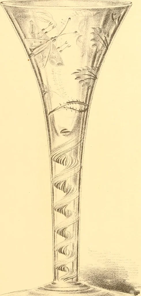 An illustration from Old English glasses. An account of glass drinking vessels in England, from early times to the end of the eighteenth century. With introductory notices, original documents, etc, 1897, leaf 365