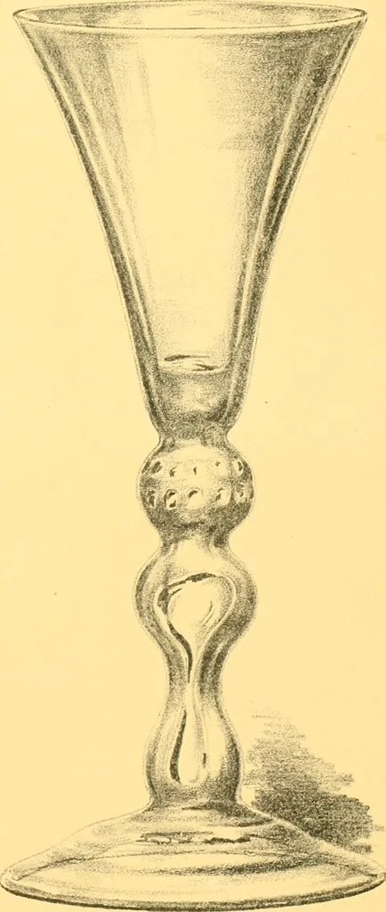 An illustration from Old English glasses. An account of glass drinking vessels in England, from early times to the end of the eighteenth century. With introductory notices, original documents, etc, 1897, leaf 372