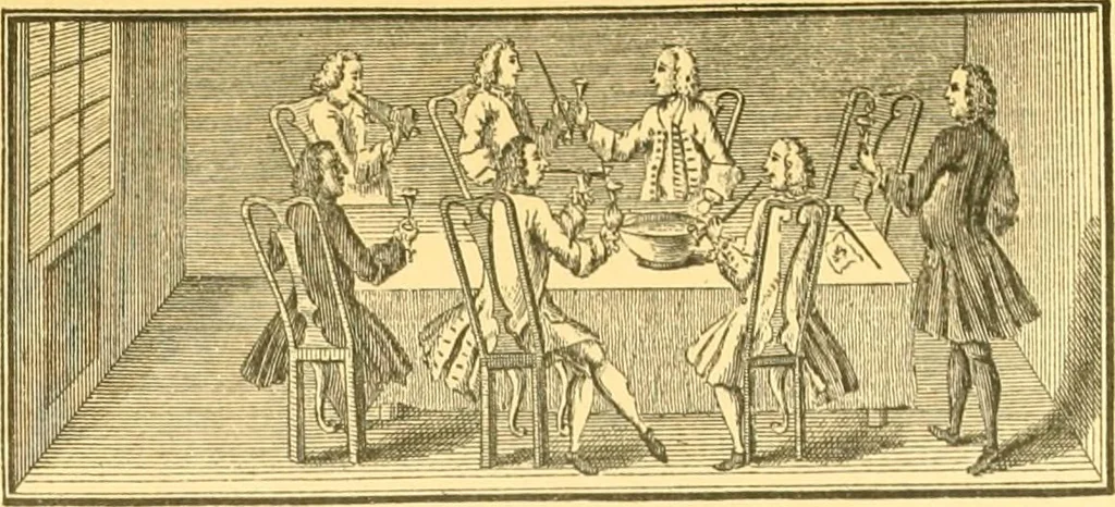 An illustration from Old English glasses. An account of glass drinking vessels in England, from early times to the end of the eighteenth century. With introductory notices, original documents, etc, 1897, leaf 382