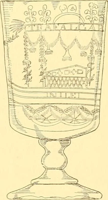 An illustration from Old English glasses. An account of glass drinking vessels in England, from early times to the end of the eighteenth century. With introductory notices, original documents, etc, 1897, leaf 462