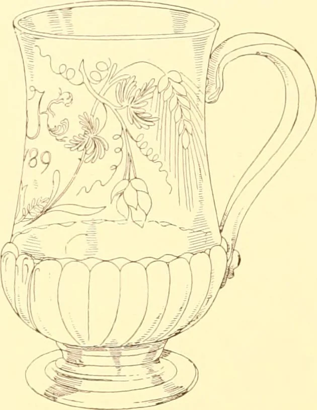An illustration from Old English glasses. An account of glass drinking vessels in England, from early times to the end of the eighteenth century. With introductory notices, original documents, etc, 1897, leaf 469