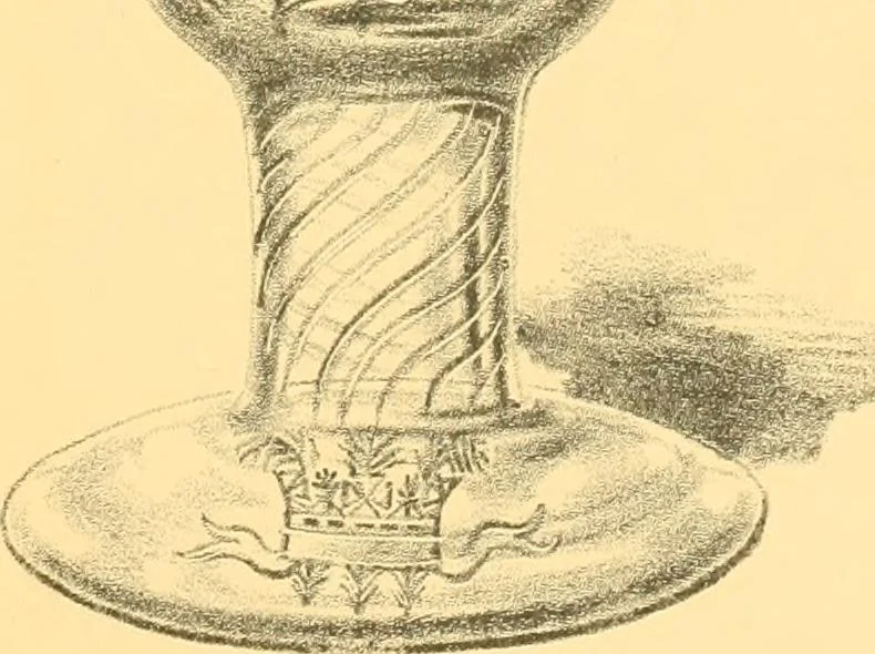 An illustration from Old English glasses. An account of glass drinking vessels in England, from early times to the end of the eighteenth century. With introductory notices, original documents, etc, 1897, leaf 530