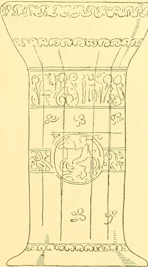An illustration from Old English glasses. An account of glass drinking vessels in England, from early times to the end of the eighteenth century. With introductory notices, original documents, etc, 1897, leaf 58