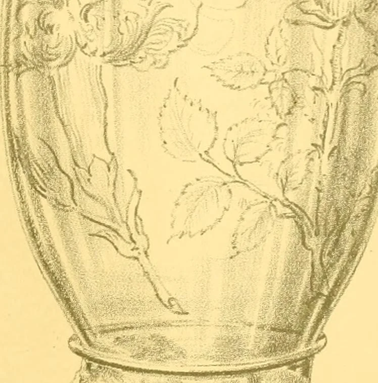 An illustration from Old English glasses. An account of glass drinking vessels in England, from early times to the end of the eighteenth century. With introductory notices, original documents, etc, 1897, leaf 92