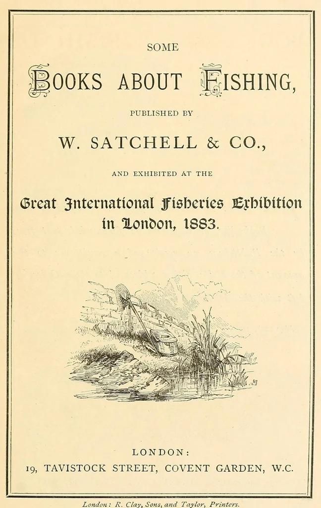 An illustration from An older form of the treatyse of fysshynge wyth an angle, 1883, leaf 69