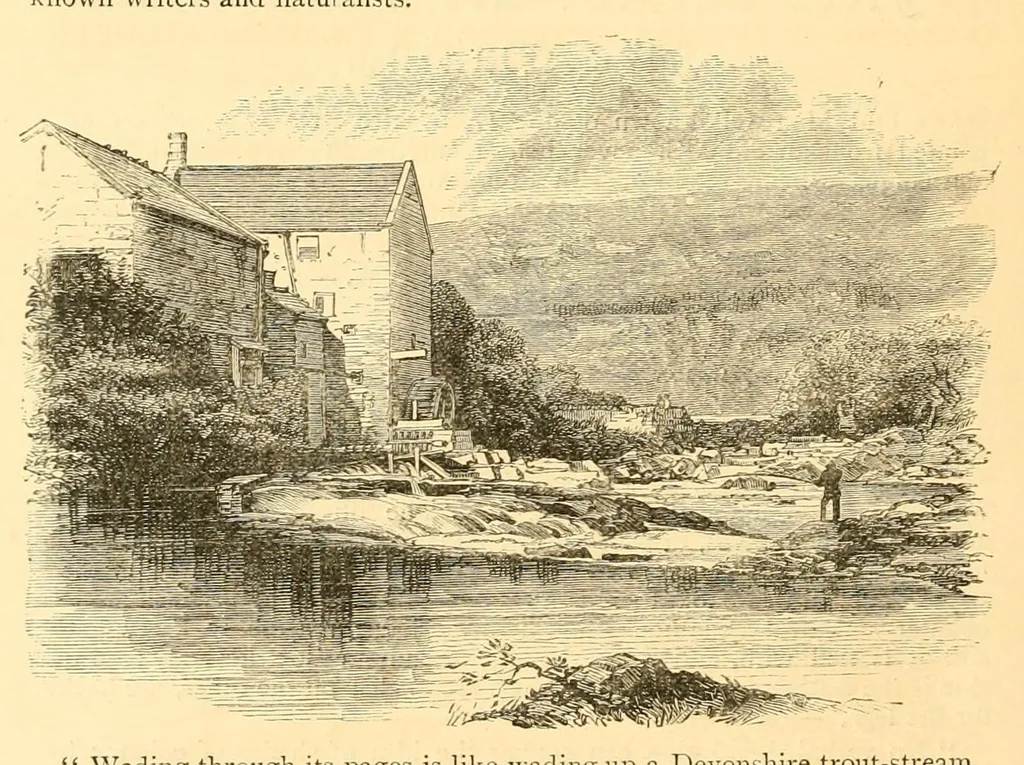 An illustration from An older form of the treatyse of fysshynge wyth an angle, 1883, leaf 78