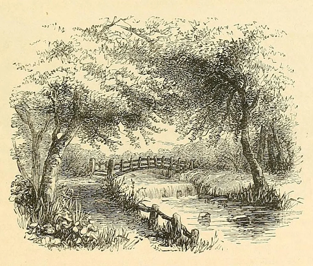 An illustration from An older form of the treatyse of fysshynge wyth an angle, 1883, leaf 83