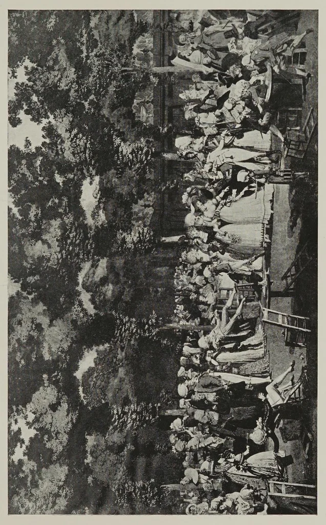 An illustration from Old french colour-prints, 1924, leaf 259