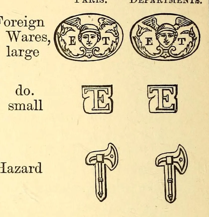 An illustration from Old French plate, its makers and marks, 1893, leaf 106