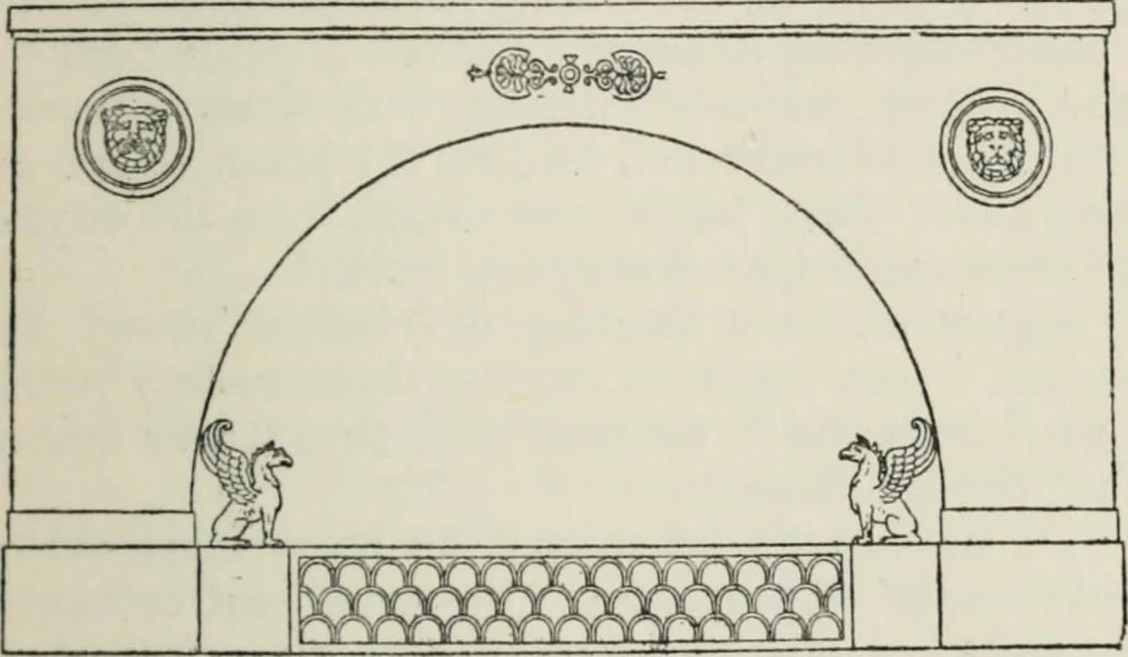 An illustration from How to collect old furniture, 1906, leaf 124