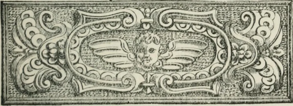 An illustration from How to collect old furniture, 1906, leaf 22