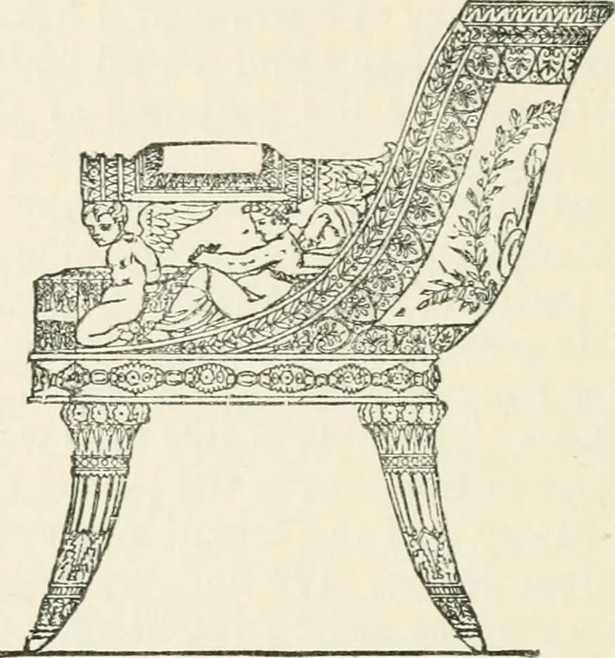 An illustration from How to collect old furniture, 1906, leaf 59