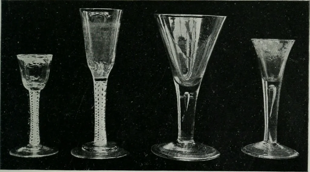 An illustration from Old glass and how to collect it, 1900, leaf 106