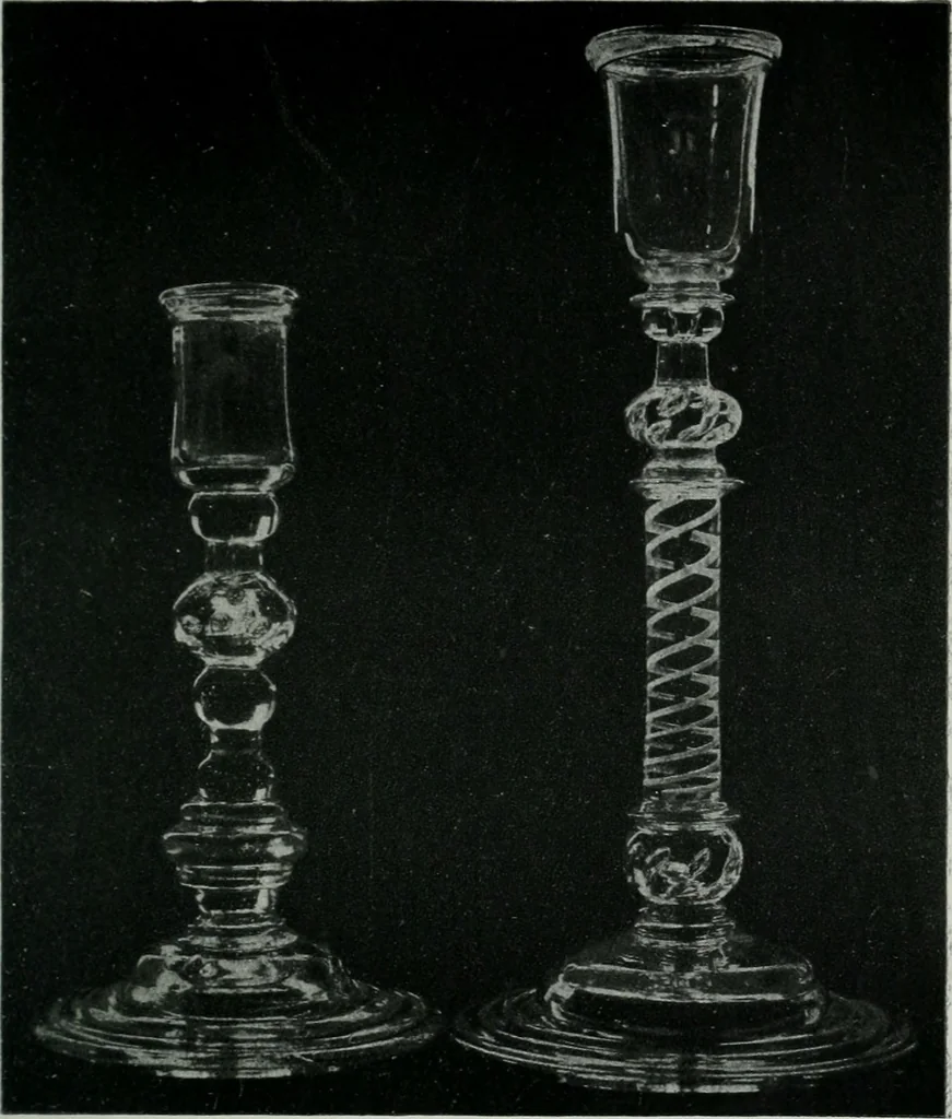 An illustration from Old glass and how to collect it, 1900, leaf 128