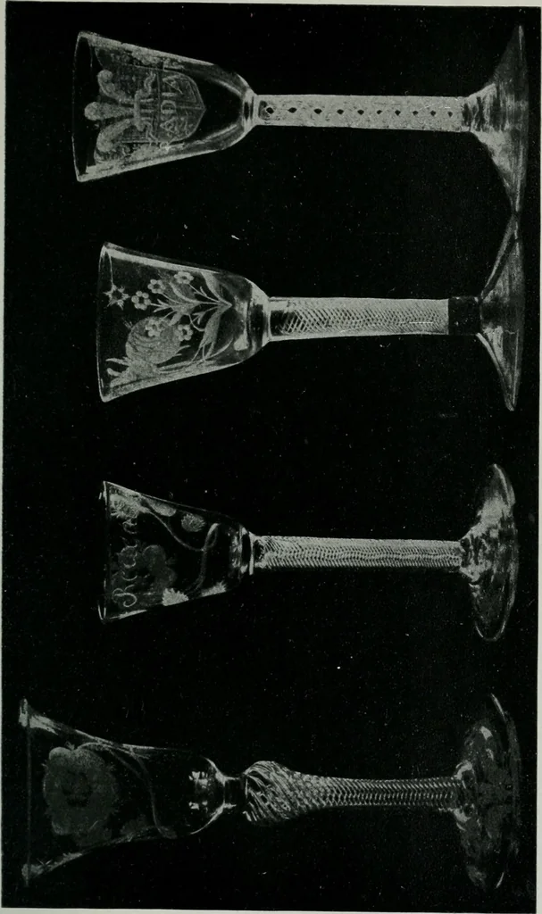 An illustration from Old glass and how to collect it, 1900, leaf 146