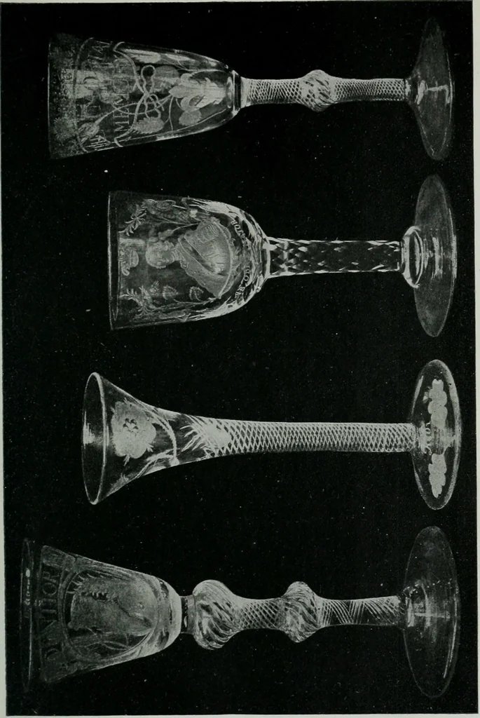 An illustration from Old glass and how to collect it, 1900, leaf 152