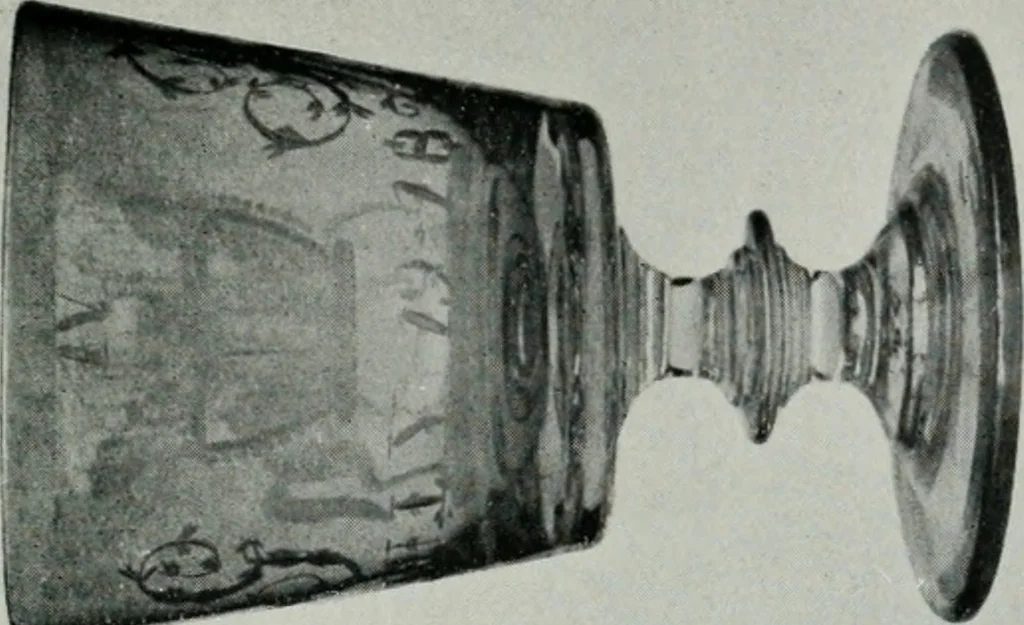 An illustration from Old glass and how to collect it, 1900, leaf 160