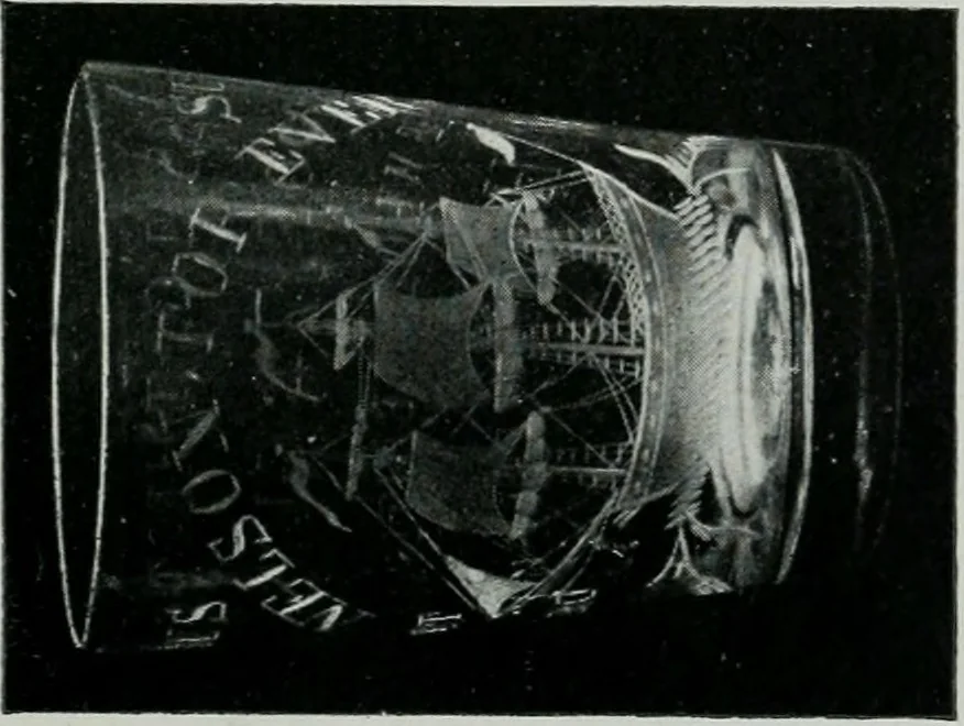 An illustration from Old glass and how to collect it, 1900, leaf 160