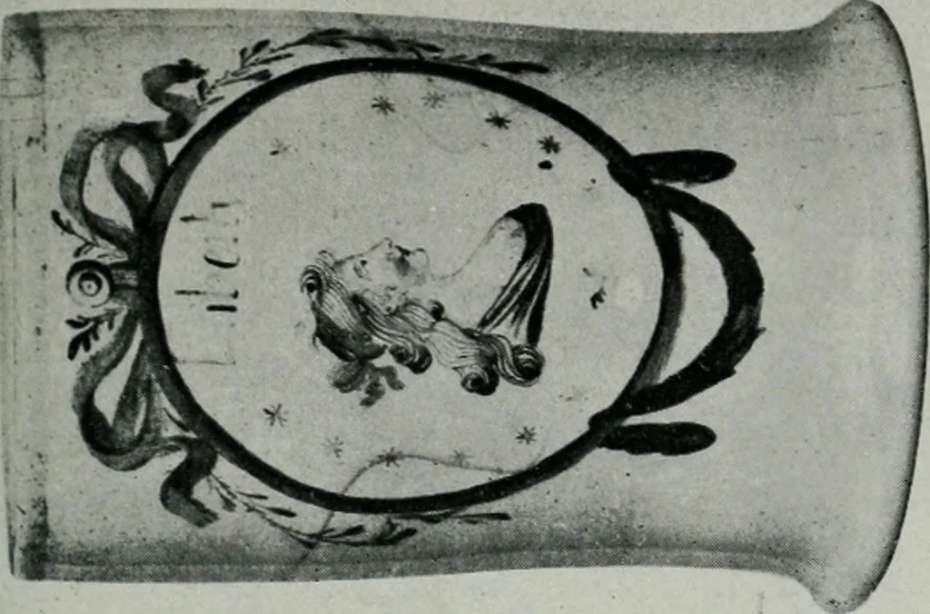 An illustration from Old glass and how to collect it, 1900, leaf 176
