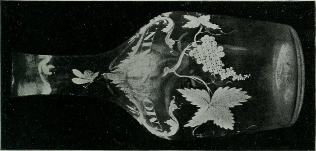 An illustration from Old glass and how to collect it, 1900, leaf 176