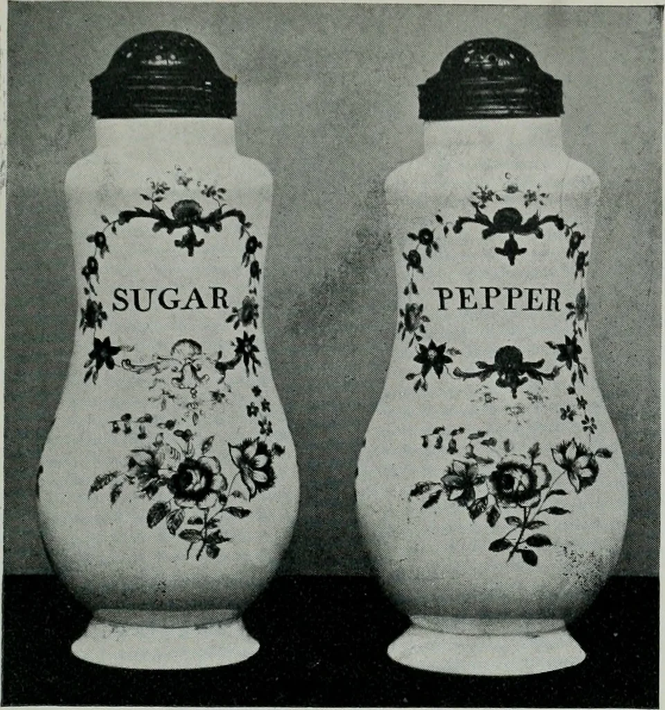 An illustration from Old glass and how to collect it, 1900, leaf 184