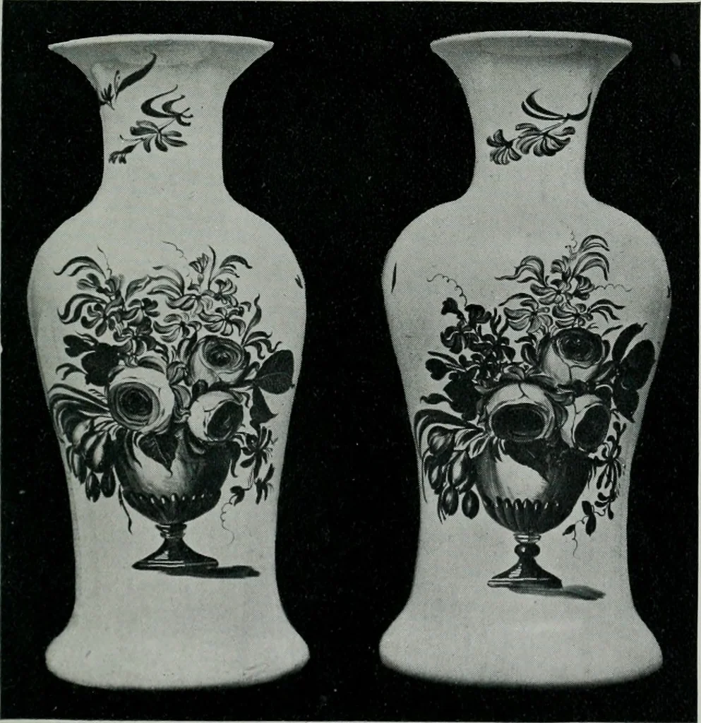 An illustration from Old glass and how to collect it, 1900, leaf 184