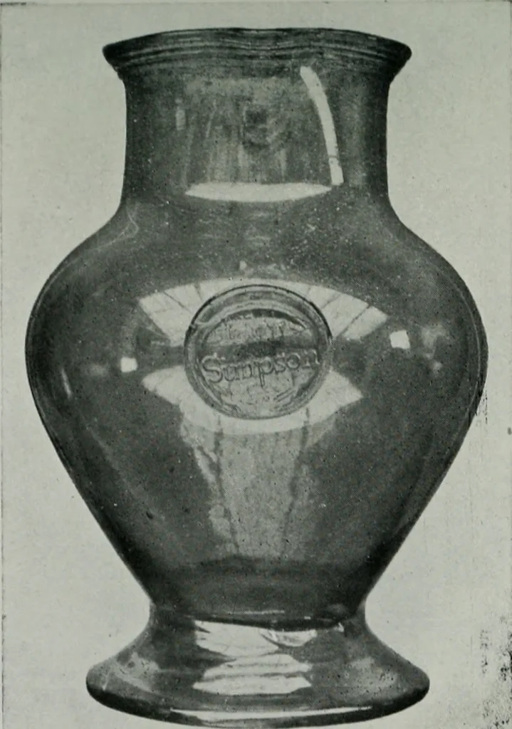 An illustration from Old glass and how to collect it, 1900, leaf 188