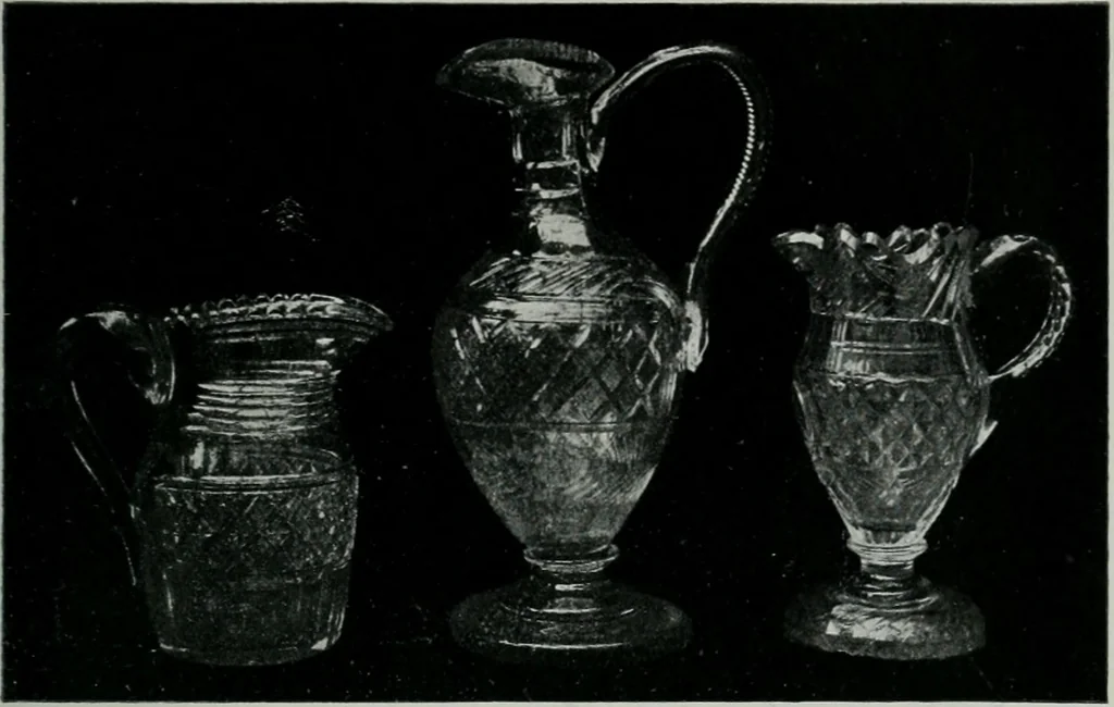 An illustration from Old glass and how to collect it, 1900, leaf 196