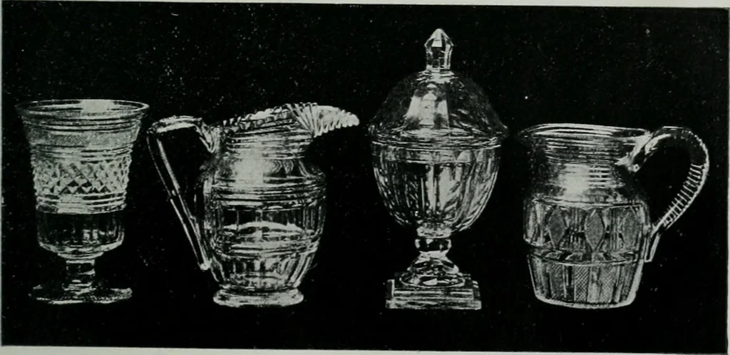 An illustration from Old glass and how to collect it, 1900, leaf 196
