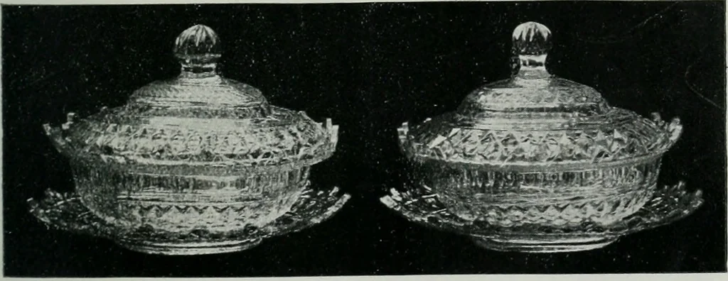 An illustration from Old glass and how to collect it, 1900, leaf 204