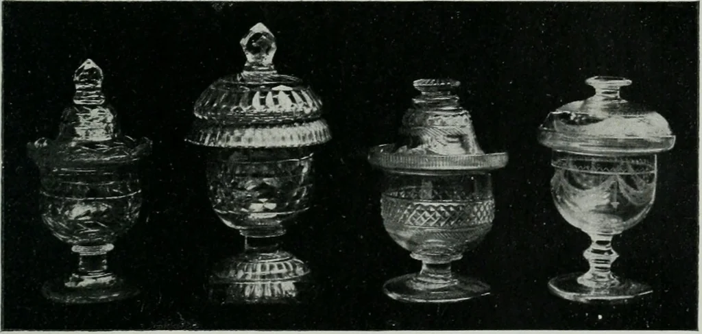An illustration from Old glass and how to collect it, 1900, leaf 208