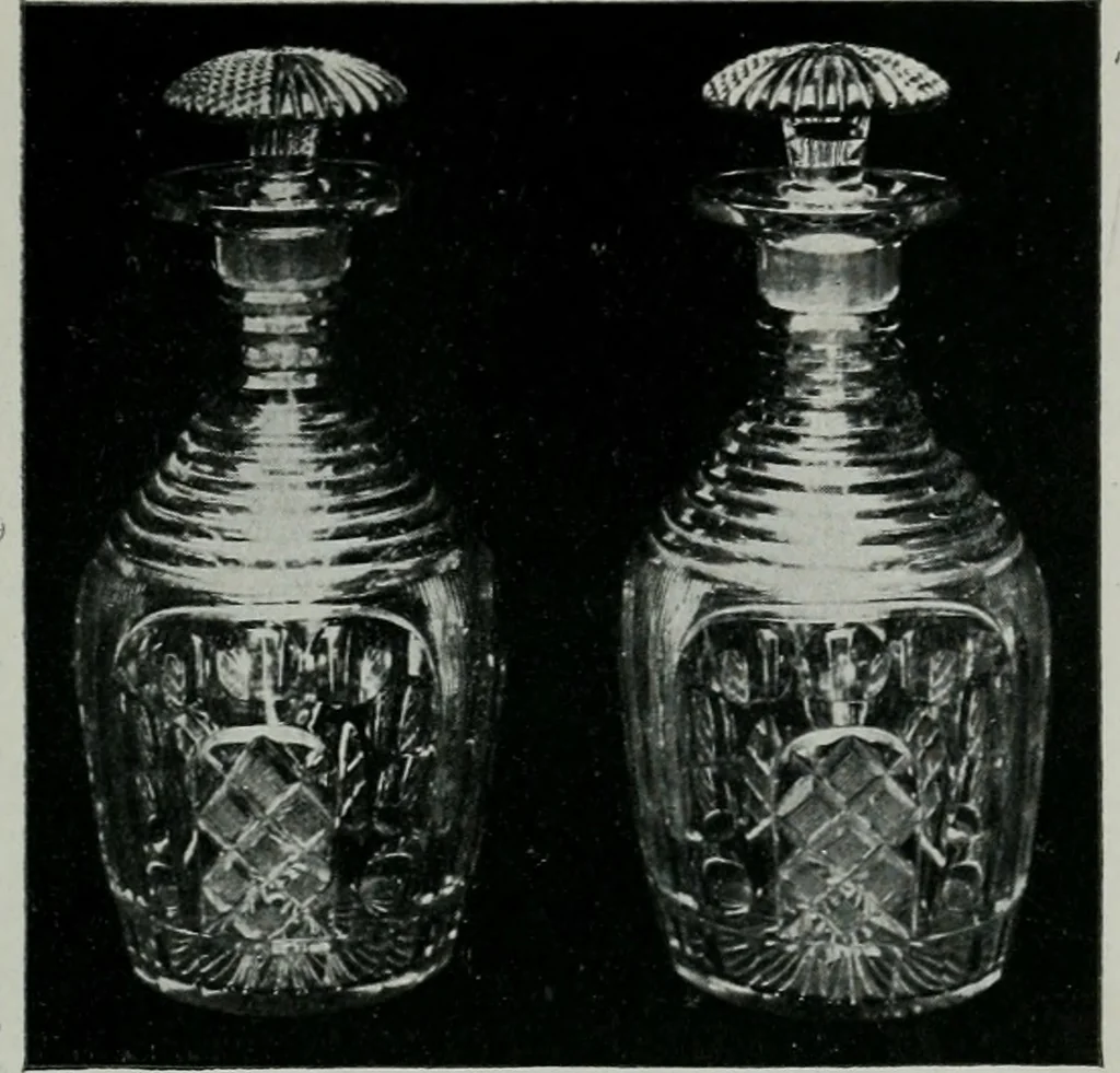 An illustration from Old glass and how to collect it, 1900, leaf 216