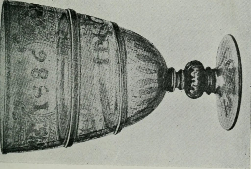 An illustration from Old glass and how to collect it, 1900, leaf 56