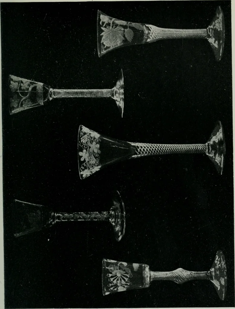 An illustration from Old glass and how to collect it, 1900, leaf 82