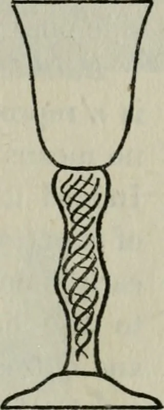 An illustration from Old glass and how to collect it, 1900, leaf 86