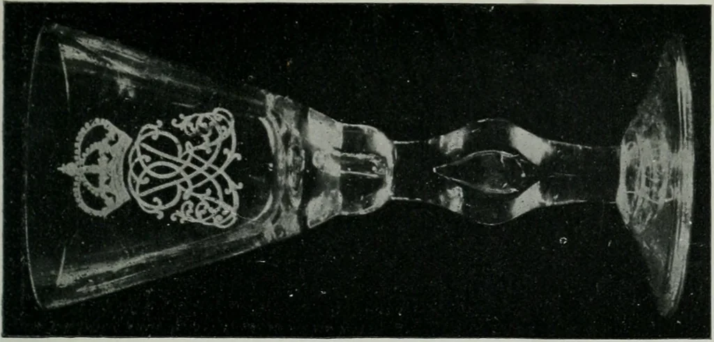 An illustration from Old glass and how to collect it, 1900, leaf 88