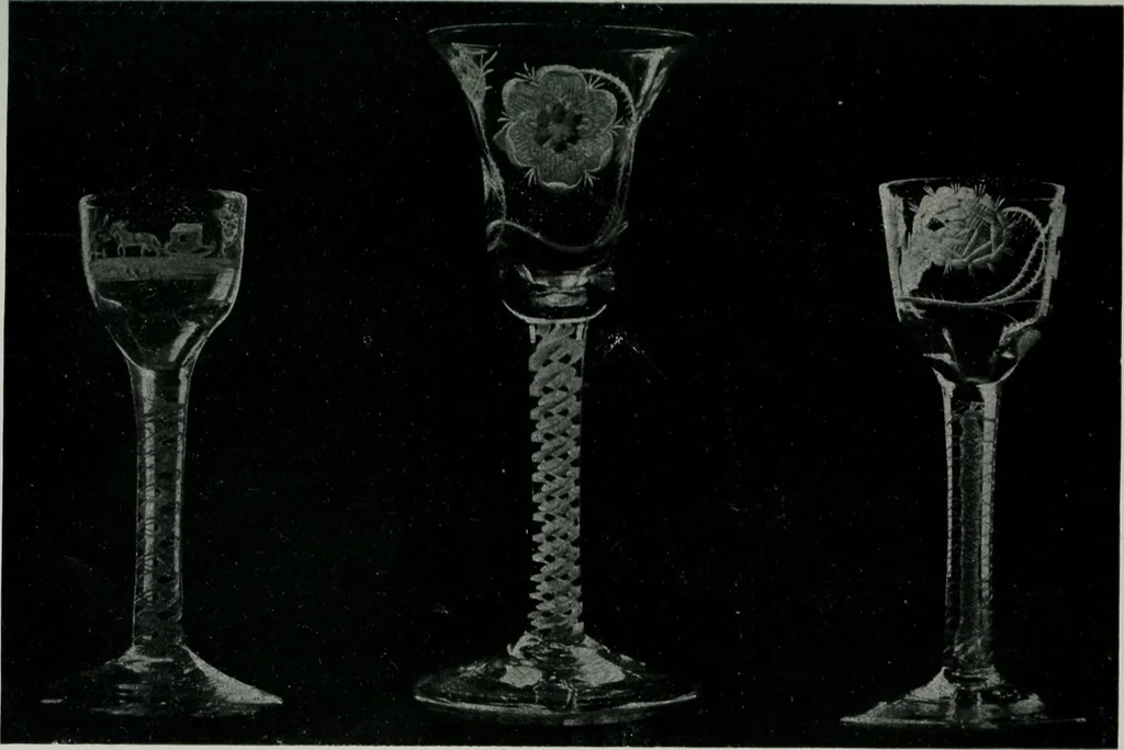 An illustration from Old glass and how to collect it, 1900, leaf 92