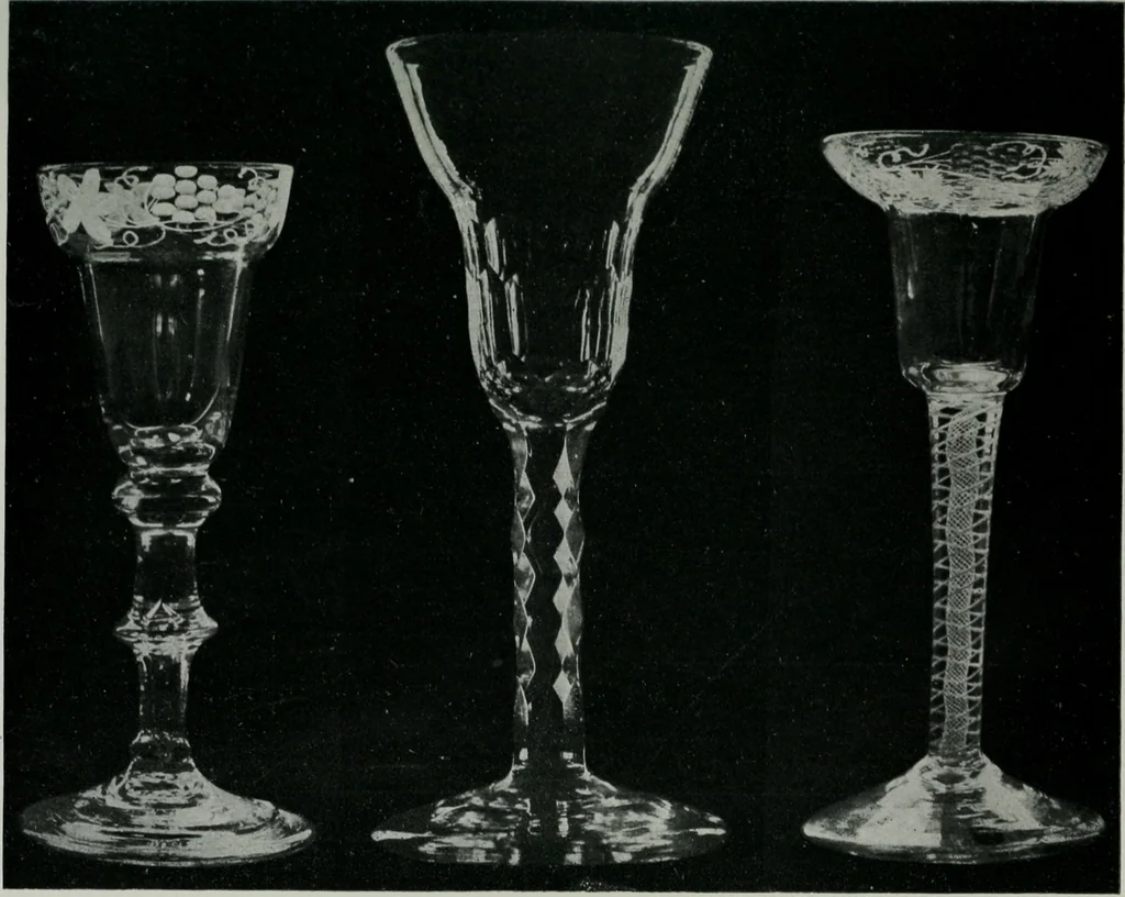 An illustration from Old glass and how to collect it, 1900, leaf 98