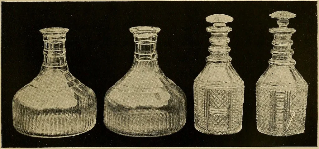 An illustration from Old glass and how to collect it, 1916, leaf 124