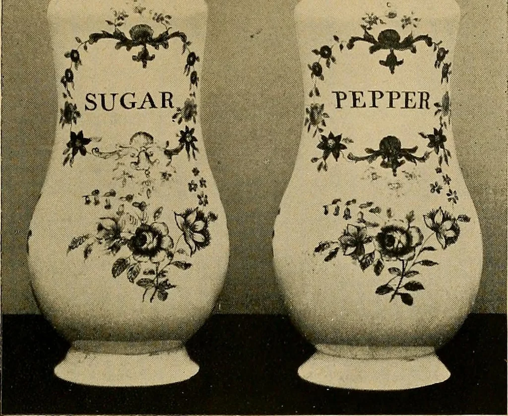 An illustration from Old glass and how to collect it, 1916, leaf 184