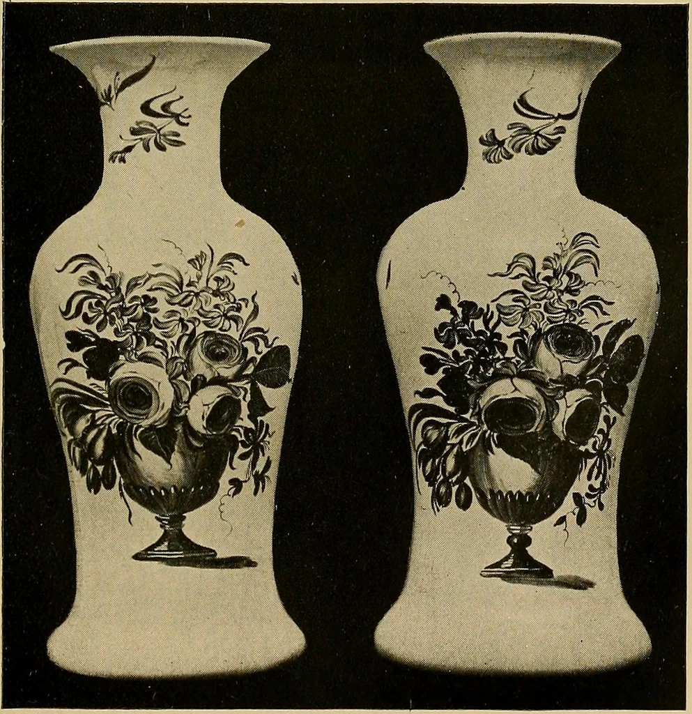 An illustration from Old glass and how to collect it, 1916, leaf 184