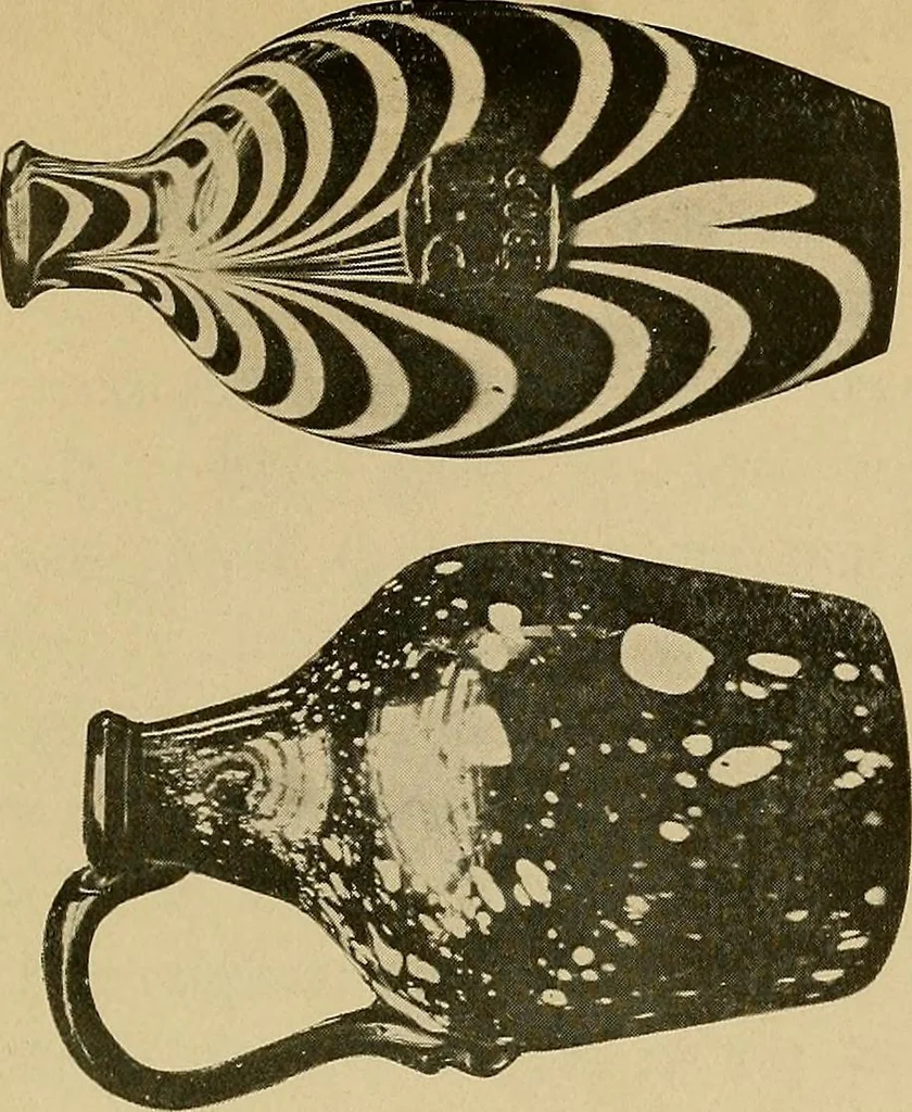 An illustration from Old glass and how to collect it, 1916, leaf 188