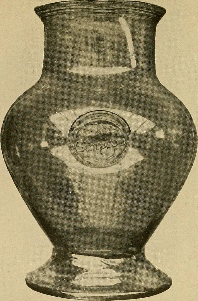 An illustration from Old glass and how to collect it, 1916, leaf 188