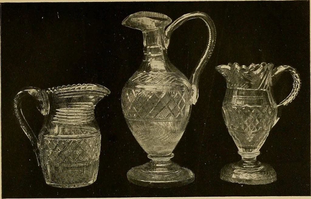 An illustration from Old glass and how to collect it, 1916, leaf 196