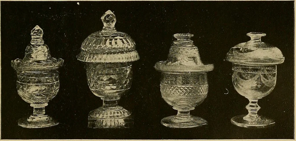 An illustration from Old glass and how to collect it, 1916, leaf 208