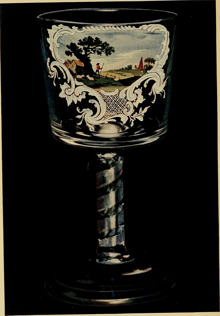 An illustration from Old glass and how to collect it, 1916, leaf 7