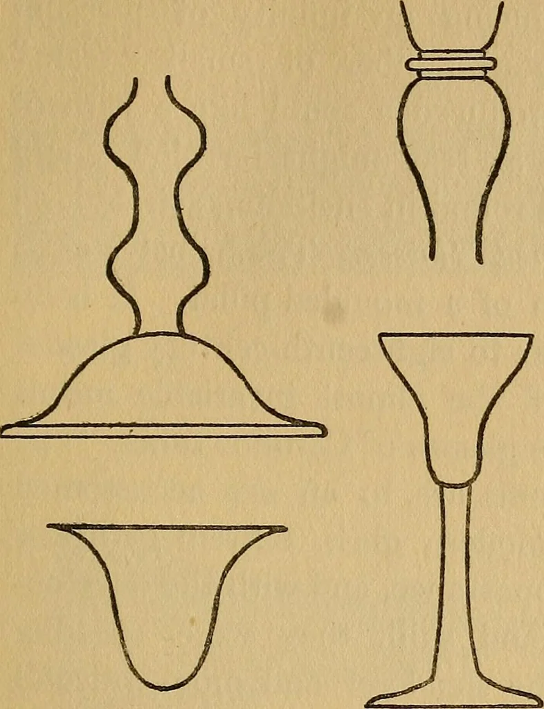 An illustration from Old glass and how to collect it, 1916, leaf 86